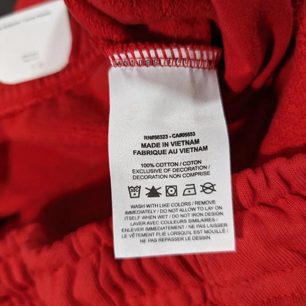 Nike Jordan Men`s Essential Flight Fleece Joggers Size 2XL 38x30 Fire Red - Picture 8 of 10